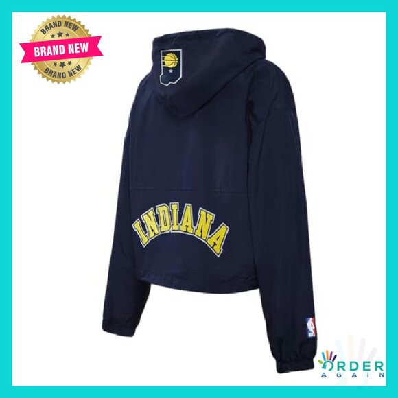 NBA Classic Wind Jacket Retro Sportswear Chic Lightweight 1/2 Zip Urban Fashion - Picture 3 of 8